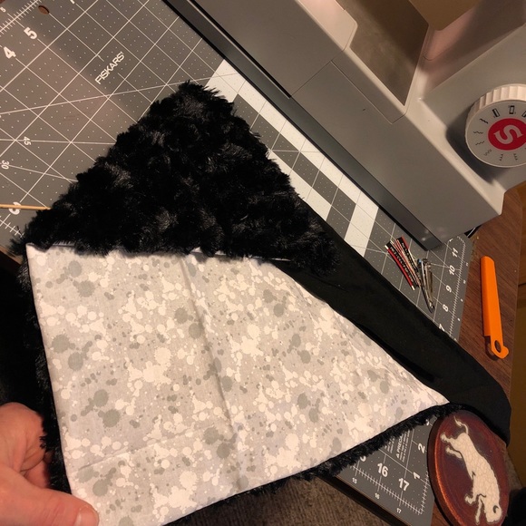 Handmade lined face mask - Picture 6 of 8